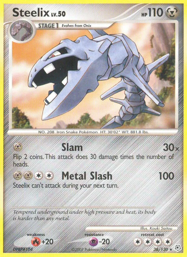Carte Steelix 38/130 – Diamant & Perle