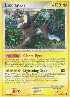 Carte Luxray 7/130 – Diamant & Perle