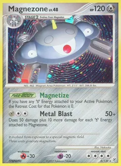 Carte Magnézone 8/130 – Diamant & Perle