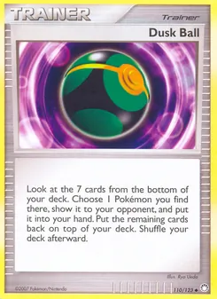 Carte Sombre Ball 110/123 – Trésors Mystérieux