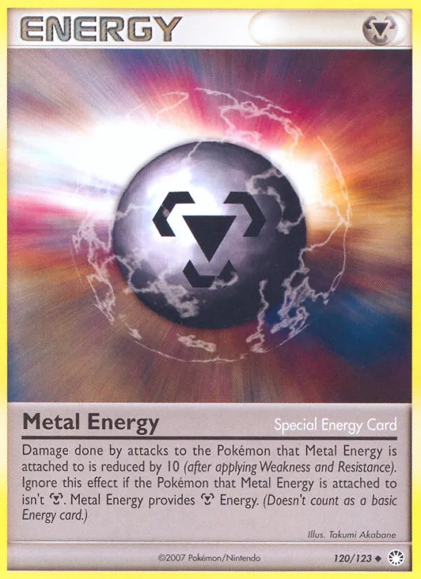 Carte Énergie Métal 120/123 – Trésors Mystérieux