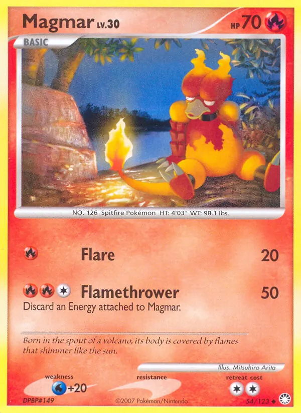 Carte Magmar 54/123 – Trésors Mystérieux