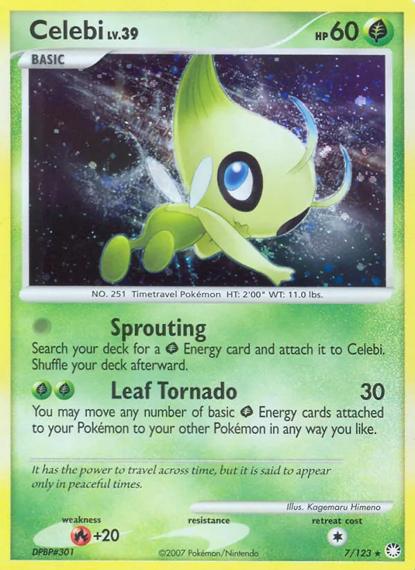 Carte Celebi 7/123 – Trésors Mystérieux