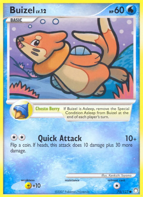 Carte Mustébouée 75/123 – Trésors Mystérieux