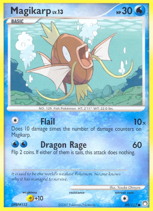 Carte Magicarpe 89/123 – Trésors Mystérieux