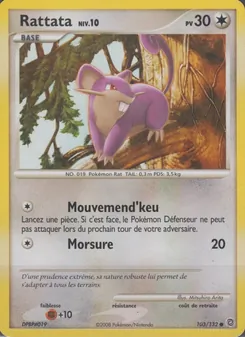 Carte Rattata 103/132 – Merveilles Secrètes