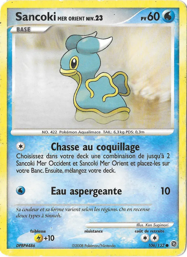 Carte Sancoki Mer Orient 106/132 – Merveilles Secrètes