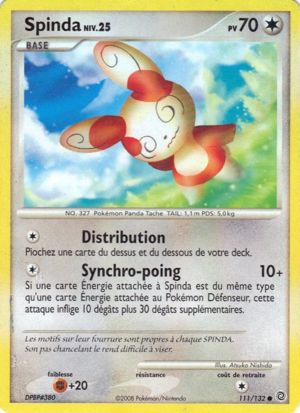 Carte Spinda 111/132 – Merveilles Secrètes