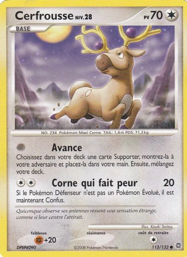 Carte Cerfrousse 113/132 – Merveilles Secrètes