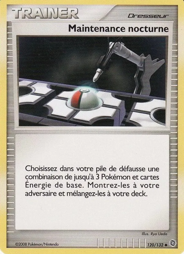 Carte Maintenance nocturne 120/132 – Merveilles Secrètes