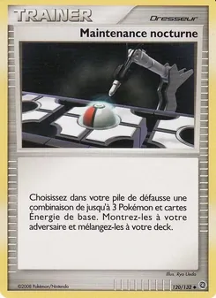 Carte Maintenance nocturne 120/132 – Merveilles Secrètes