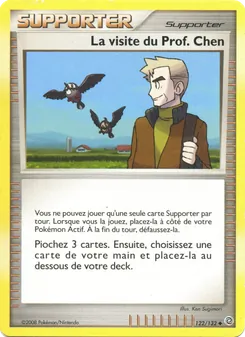 Carte La visite du Prof. Chen 122/132 – Merveilles Secrètes