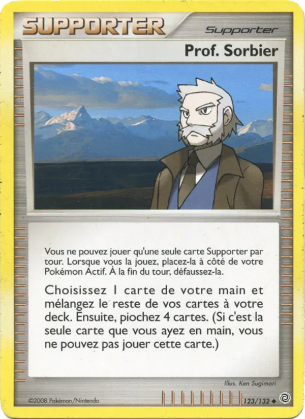 Carte Prof. Sorbier 123/132 – Merveilles Secrètes