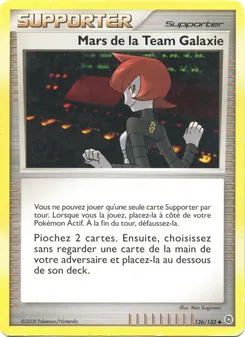 Carte Mars de la Team Galaxie 126/132 – Merveilles Secrètes