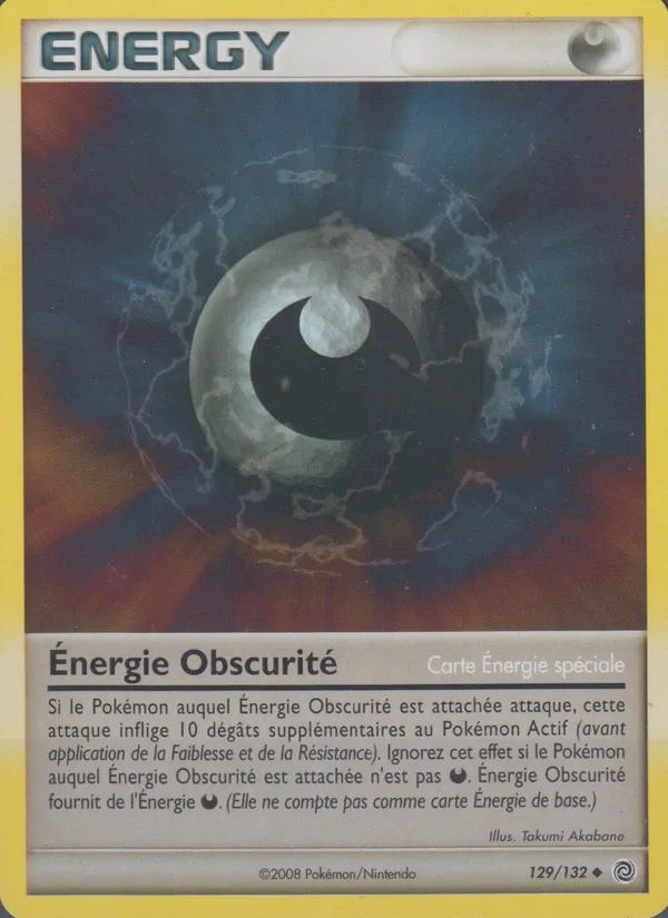 Carte Énergie Obscurité 129/132 – Merveilles Secrètes
