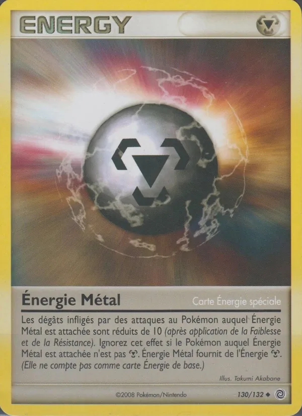 Carte Énergie Métal 130/132 – Merveilles Secrètes