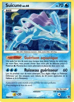 Carte Suicune 19/132 – Merveilles Secrètes
