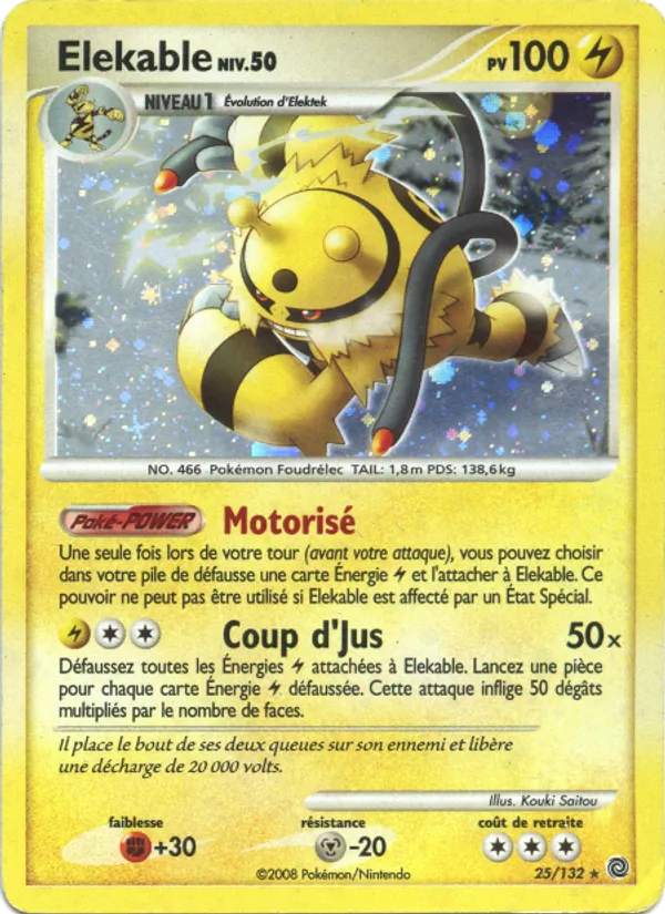 Carte Élekable 25/132 – Merveilles Secrètes