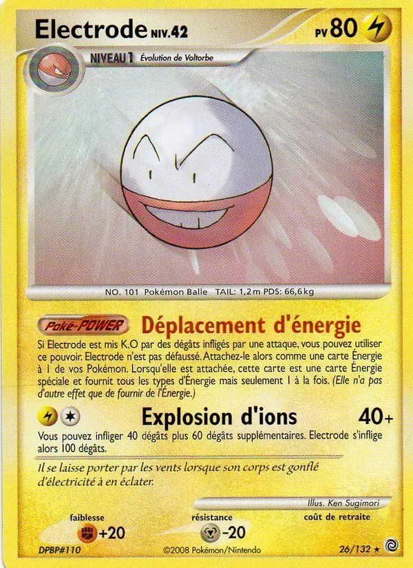 Carte Électrode 26/132 – Merveilles Secrètes