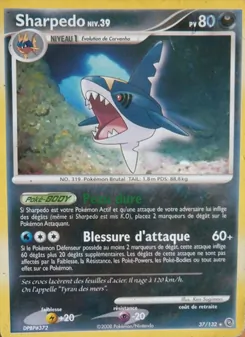 Carte Sharpedo 37/132 – Merveilles Secrètes
