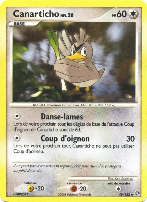 Carte Canarticho 49/132 – Merveilles Secrètes
