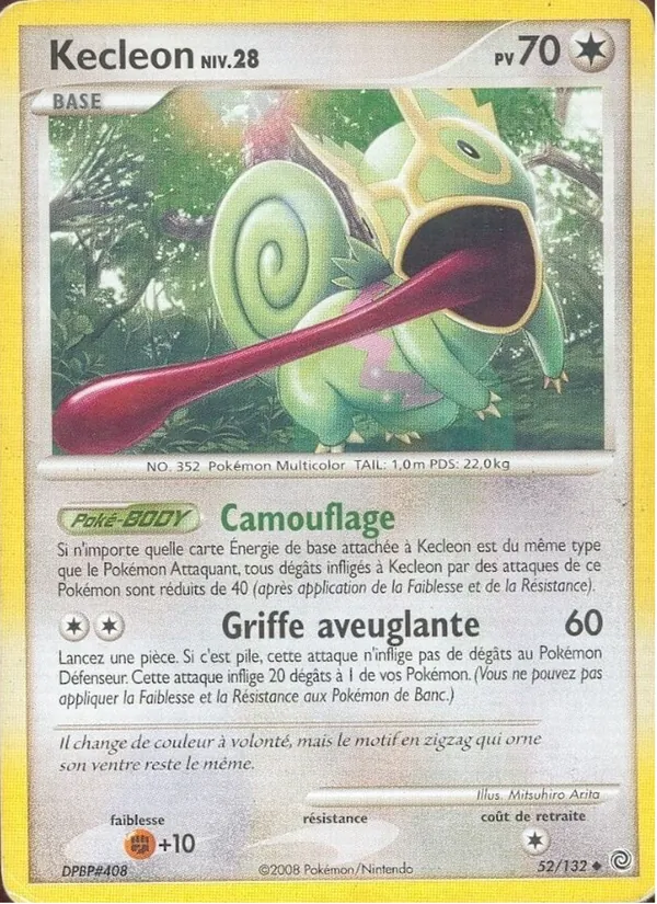 Carte Kecleon 52/132 – Merveilles Secrètes