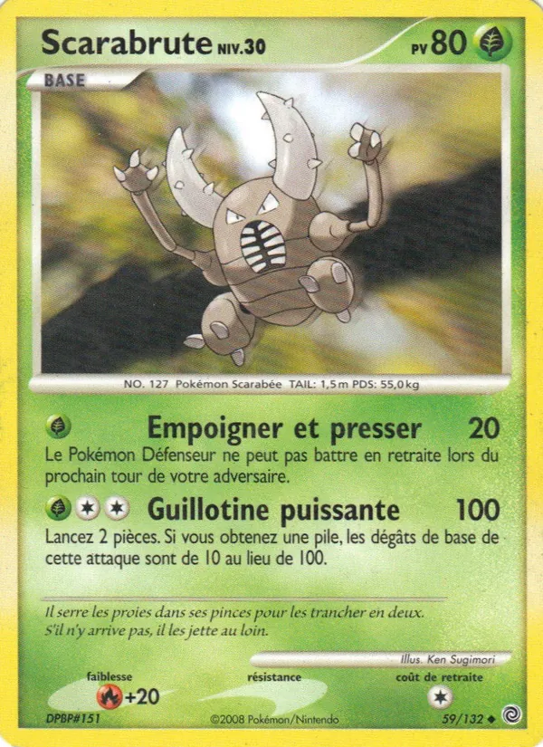 Carte Scarabrute 59/132 – Merveilles Secrètes