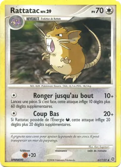 Carte Rattatac 61/132 – Merveilles Secrètes