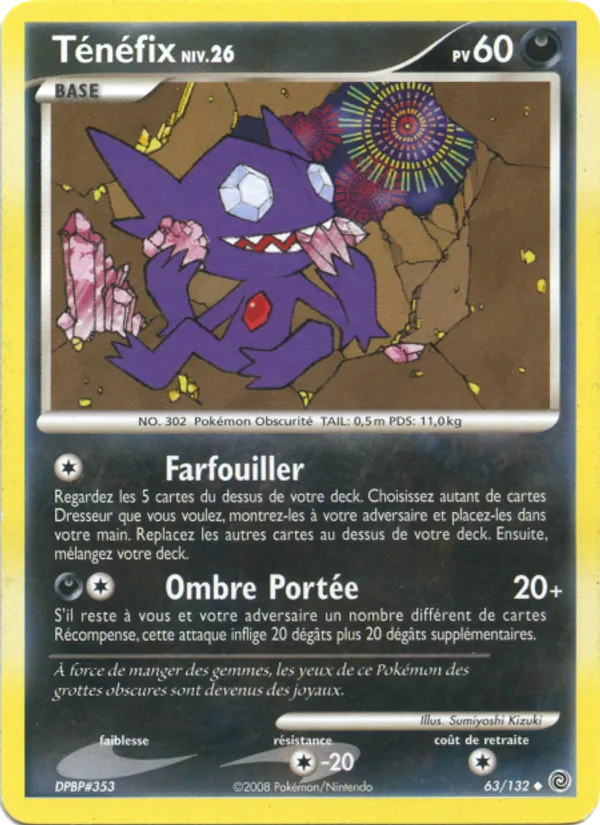 Carte Ténéfix 63/132 – Merveilles Secrètes