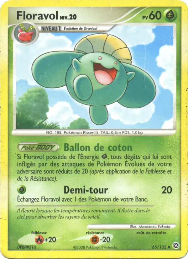 Carte Floravol 65/132 – Merveilles Secrètes