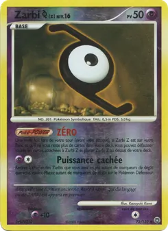 Carte Zarbi Z 72/132 – Merveilles Secrètes