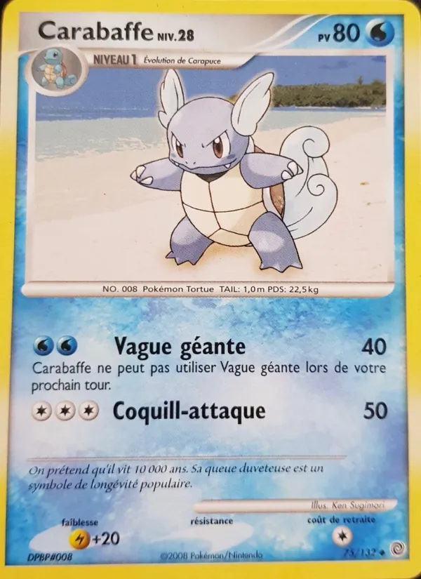 Carte Carabaffe 75/132 – Merveilles Secrètes