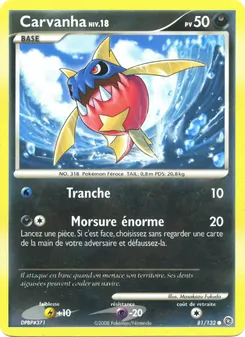 Carte Carvanha 81/132 – Merveilles Secrètes