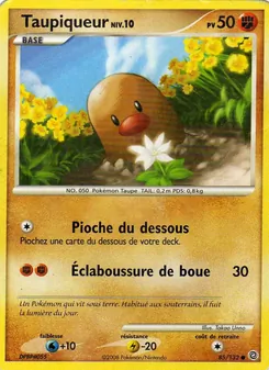 Carte Taupiqueur 85/132 – Merveilles Secrètes
