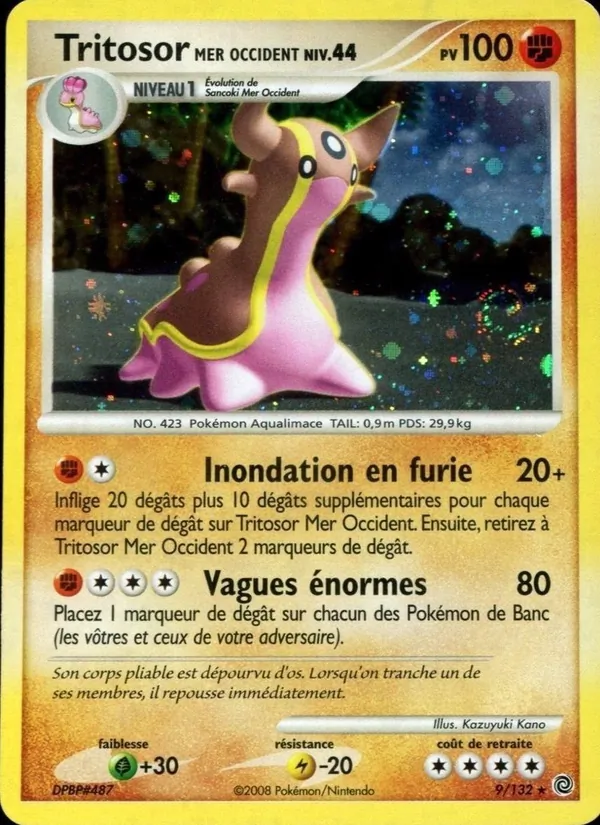 Carte Tritosor Mer Occident 9/132 – Merveilles Secrètes