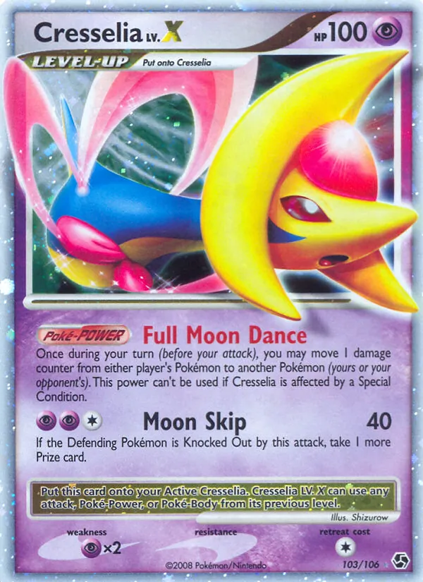 Carte Cresselia 103/106 – Duels au sommet