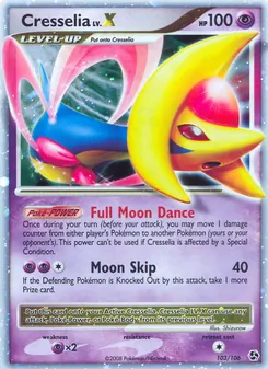 Carte Cresselia 103/106 – Duels au sommet