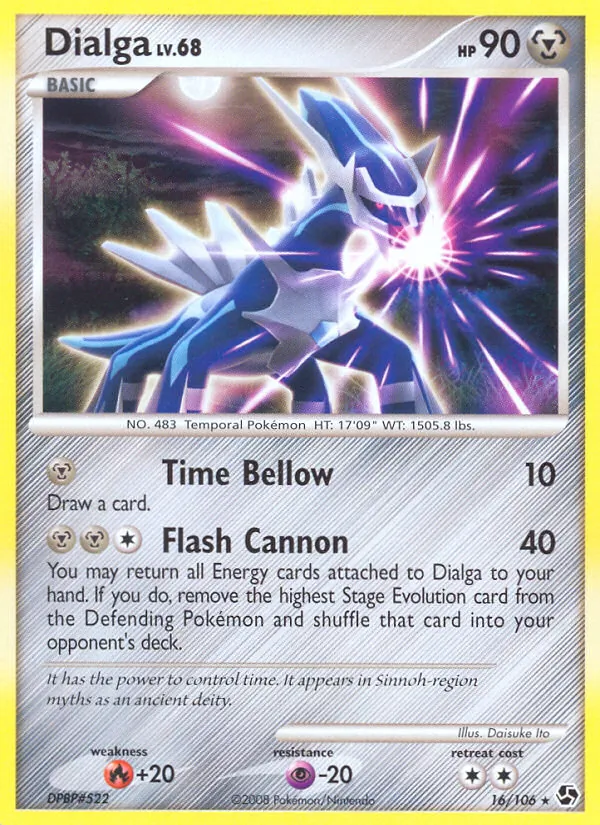 Carte Dialga 16/106 – Duels au sommet