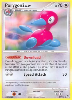 Carte Porygon2 49/106 – Duels au Sommets
