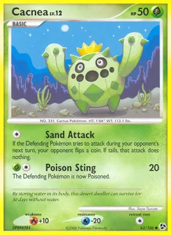 Carte Cacnea 62/106 – Duels au sommet