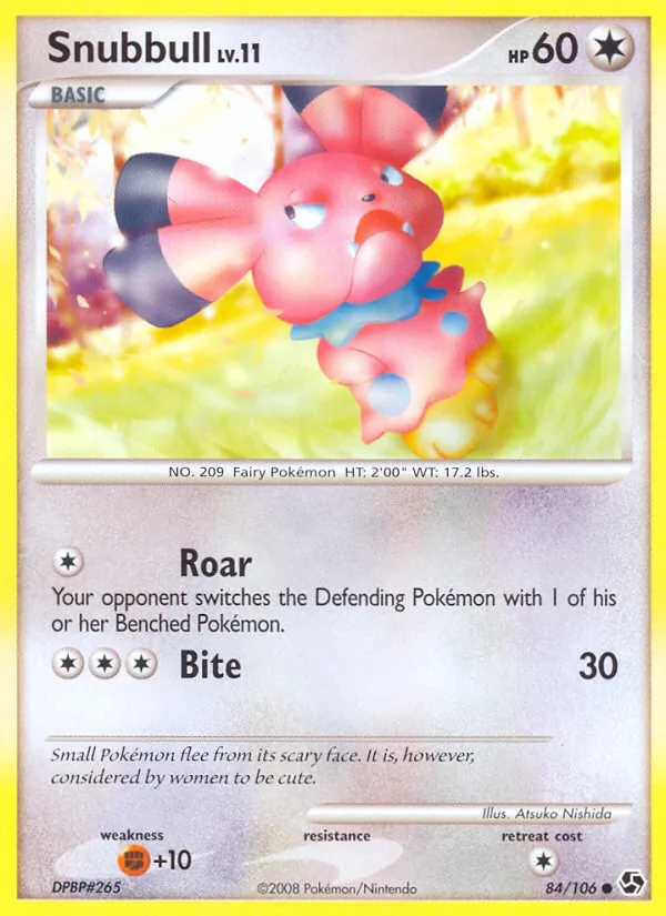 Carte Snubbull 84/106 – Duels au sommet