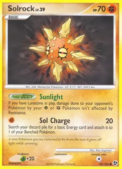 Carte Solaroc 85/106 – Duels au sommet