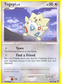 Carte Togepi 88/106 – Duels au Sommets