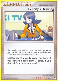 Carte Le dessin de Felicity 98/106 – Duels au sommet