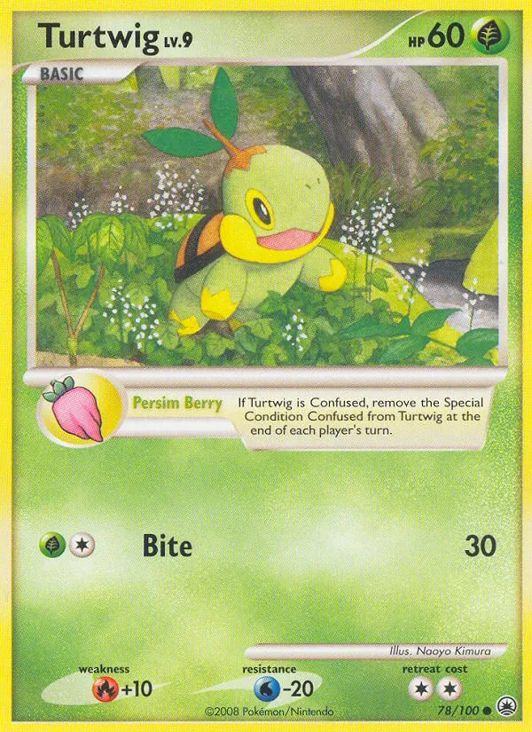 Carte Tortipouss 78/100 – Aube Majestueuse