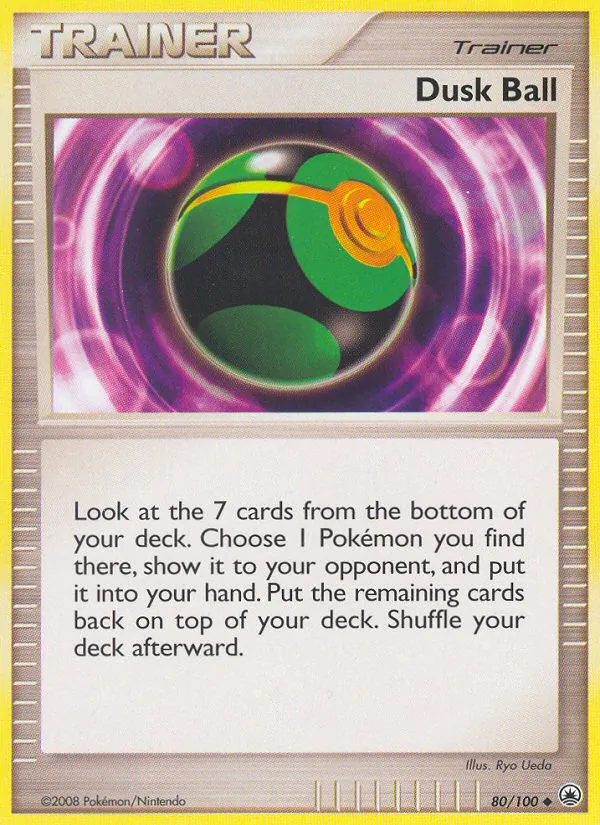 Carte Sombre Ball 80/100 – Aube Majestueuse