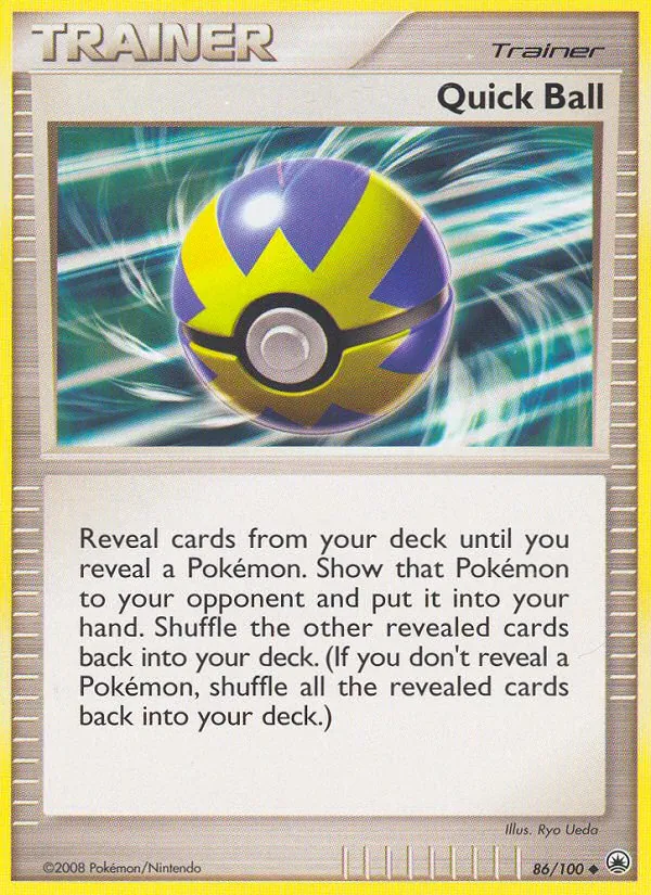 Carte Rapide Ball 86/100 – Aube Majestueuse
