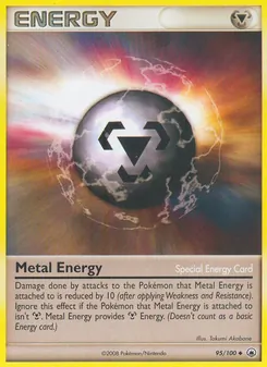 Carte Énergie Métal 95/100 – Aube Majestueuse