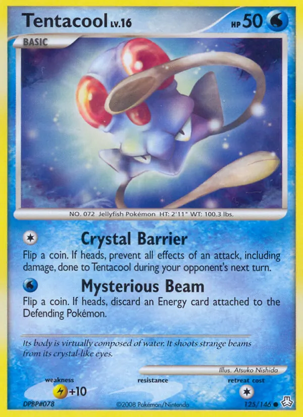 Carte Tentacool 125/146 – Éveil des Légendes