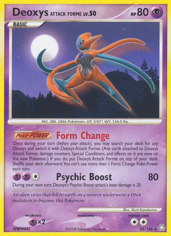Carte Deoxys Forme Attaque 24/146 – Éveil des Légendes